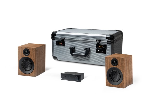 Travel Set Walnut Black